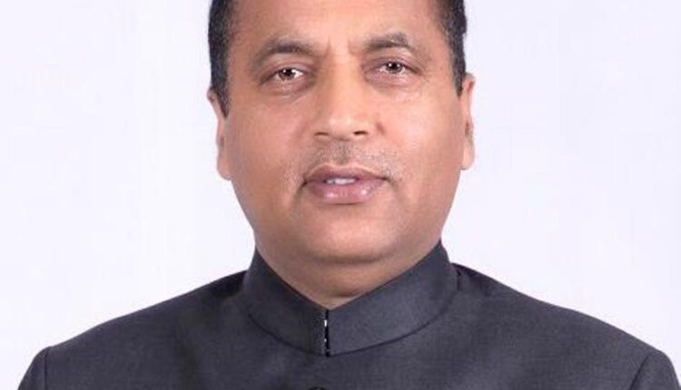 Himachal Pradesh CM Jai Ram Thakur