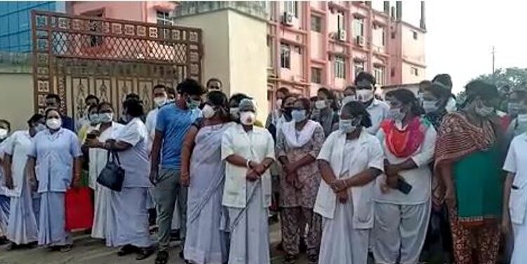nurse staff of Kandhamal hospital