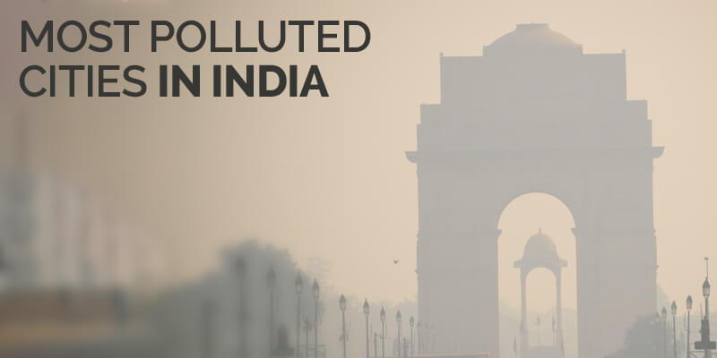 Polluted cities in India