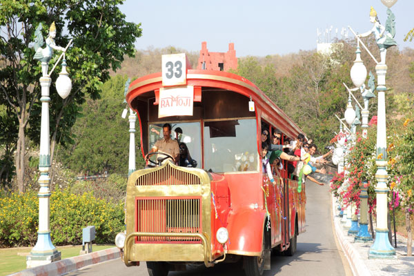 Tourist heading to Ramoji Film City
