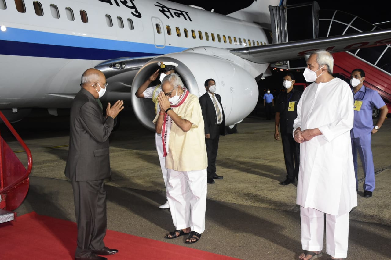 president visit bhubaneswar