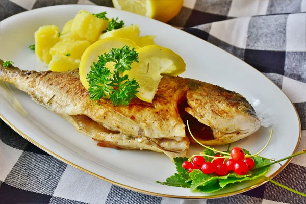 2 servings of Fish prevents CVD