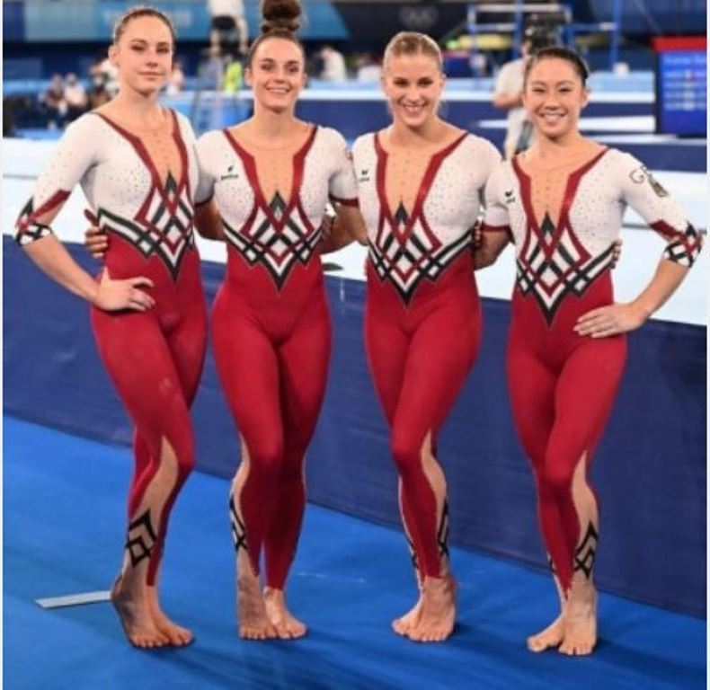Olympics This Is How German Gymnasts Fight Sexualisation Of Sport Sambad English