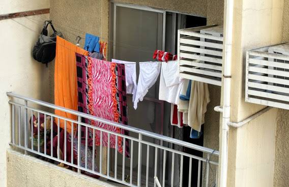 CLOTHES IN BALCONY