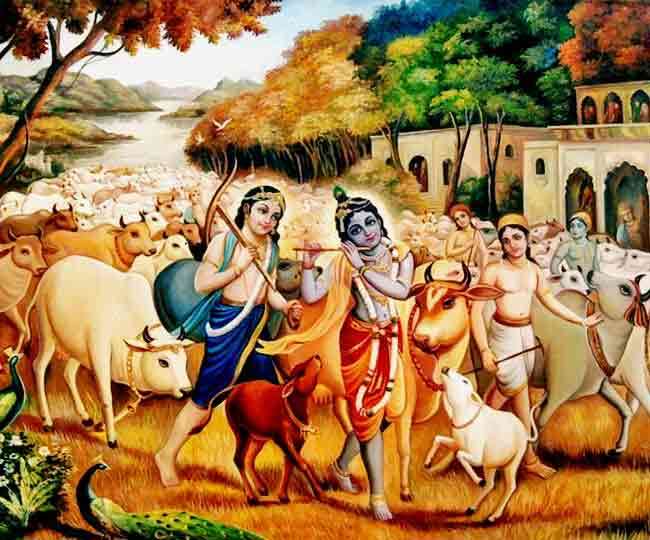 Gopashtami 2020 Wishes and HD Images: WhatsApp Stickers, GIF Greetings,  Lord Krishna Facebook Photos to Send Greetings of The Cow Worshipping  Festival | 🙏🏻 LatestLY