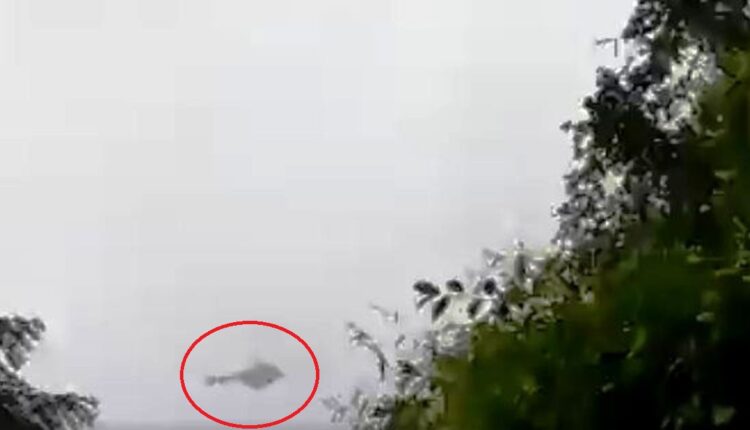 chopper crash video