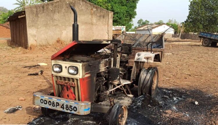 maoist torch tractor