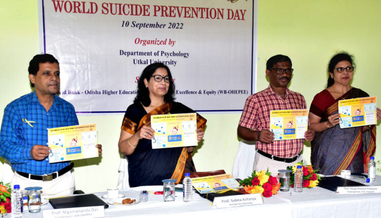 Make students mentally strong to prevent suicide Advises Utkal varsity VC