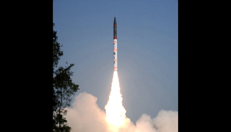 India carries out successful training launch of IRBM Agni-3 off Odisha coast