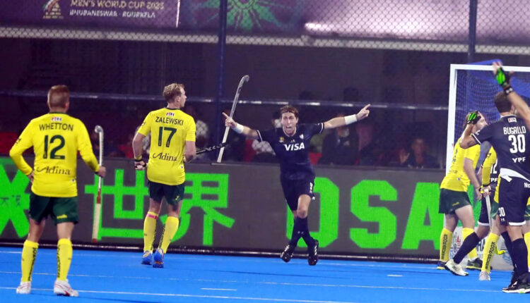 Hockey World Cup: Australia score late goal to secure 3-3 draw with Argentina