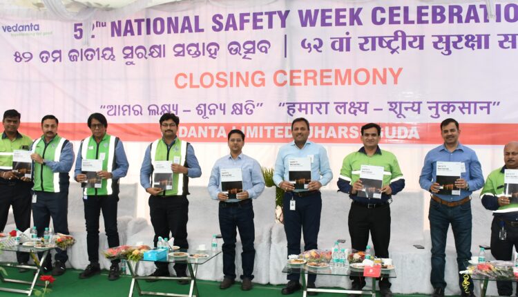 PR_Vedanta Aluminium observes National Safety Week 2023 at Jharsuguda Odisha_Image
