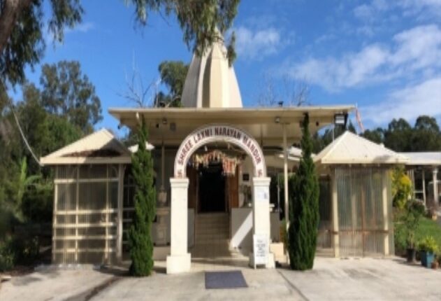 temple attacked in australia