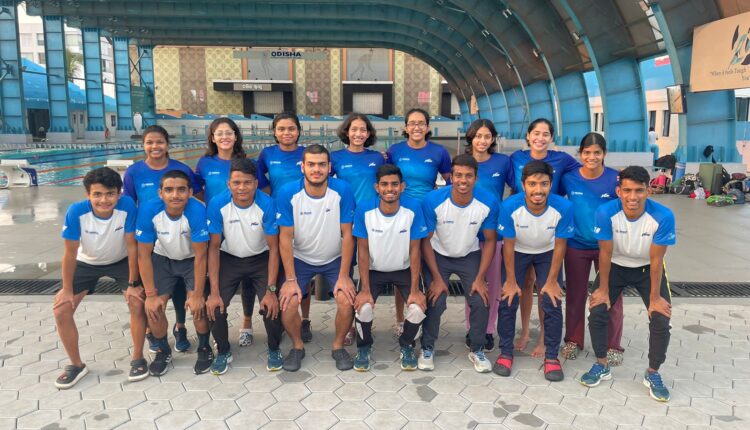 Swimmers from Odisha who participated in Thailand Age Group Swimming Championship 2023