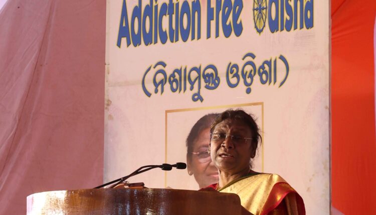 addiction free odisha campaign